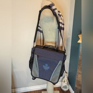 NHL Toronto Maple Leaf convertible backpack Messenger Bag